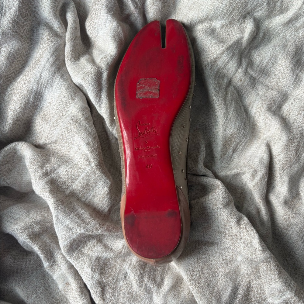 Maison Margiela x Christian Loubitin Strass Flat Tabi - Picture 5 of 10